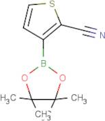 3-(4,4,5,5-Tetramethyl-1,3,2-dioxaborolan-2-yl)thiophene-2-carbonitrile