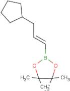 trans-3-Cyclopentylpropen-1-ylboronic acid, pinacol ester