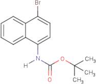 1-Amino-4-bromonaphthalene, N-BOC protected