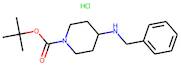 4-(Benzylamino)piperidine hydrochloride, N1-BOC protected