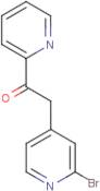 2-(2-Bromopyridin-4-yl)-1-(pyridin-2-yl)ethanone