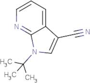 1-(tert-Butyl)-1H-pyrrolo[2,3-b]pyridine-3-carbonitrile