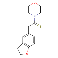 2-(2,3-Dihydrobenzofuran-5-yl)-1-morpholinoethanethione