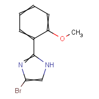 4-Bromo-2-(2-methoxyphenyl)-1H-imidazole