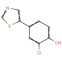 2-Chloro-4-(thiazol-5-yl)phenol