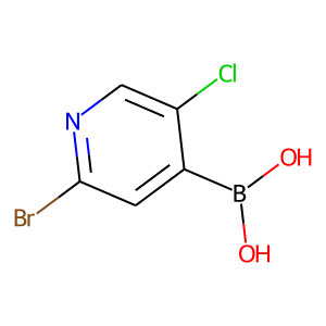 2-Bromo-5-chloropyridine-4-boronic acid