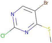 5-Bromo-2-chloro-4-(methylthio)pyrimidine