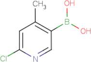 6-Chloro-4-methylpyridine-3-boronic acid