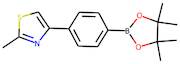 4-(2-Methyl-1,3-thiazol-4-yl)benzeneboronic acid, pinacol ester