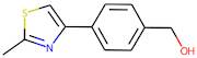 [4-(2-Methyl-1,3-thiazol-4-yl)phenyl]methanol