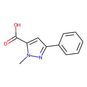 1-Methyl-3-phenyl-1H-pyrazole-5-carboxylic acid