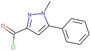 1-Methyl-5-phenyl-1H-pyrazole-3-carbonyl chloride