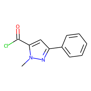 1-Methyl-3-phenyl-1H-pyrazole-5-carbonyl chloride