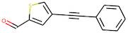 4-(Phenylethynyl)thiophene-2-carboxaldehyde