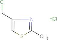 4-(Chloromethyl)-2-methyl-1,3-thiazole hydrochloride