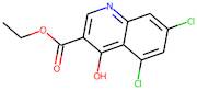 Ethyl 5,7-dichloro-4-hydroxyquinoline-3-carboxylate