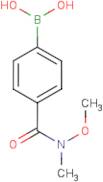 4-[Methoxy(methyl)carbamoyl]benzeneboronic acid