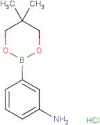 3-Aminobenzeneboronic acid, neopentyl glycol ester hydrochloride