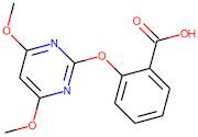 2-[(4,6-Dimethoxypyrimidin-2-yl)oxy]benzoic acid