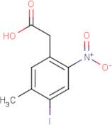 4-Iodo-5-methyl-2-nitrophenylacetic acid