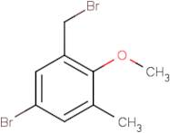 5-Bromo-2-methoxy-3-methylbenzyl bromide