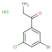 3-Bromo-5-chlorophenacylamine hydrochloride