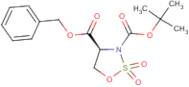 (4S)-2,2-Dioxido-4-(benzyloxycarbonyl)-1,2,3-oxathiazolidine, N-BOC protected