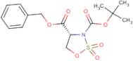 (4R)-2,2-Dioxido-4-(benzyloxycarbonyl)-1,2,3-oxathiazolidine, N-BOC protected