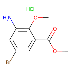 Methyl 3-amino-5-bromo-2-methoxybenzoate hydrochloride