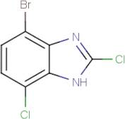 4-Bromo-2,7-dichloro-1H-1,3-benzimidazole