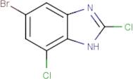 5-Bromo-2,7-dichloro-1H-1,3-benzimidazole