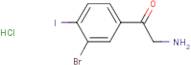 3-Bromo-4-iodophenacylamine hydrochloride