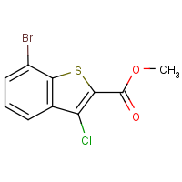 Methyl 3-chloro-7-bromobenzo[b]thiophene-2-carboxylate