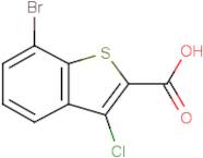 3-Chloro-7-bromobenzo[b]thiophene-2-carboxylic acid