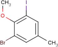 2-Bromo-6-iodo-4-methylanisole