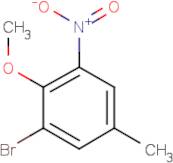 2-Bromo-4-methyl-6-nitroanisole