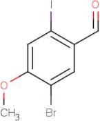 5-Bromo-2-iodo-4-methoxybenzaldehyde