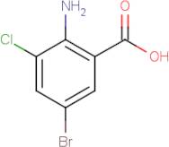 2-Amino-5-bromo-3-chlorobenzoic acid