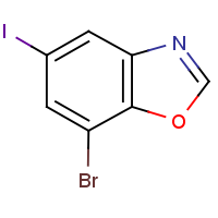 7-Bromo-5-iodo-1,3-benzoxazole