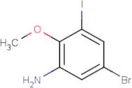 5-Bromo-3-iodo-2-methoxyaniline