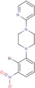 1-(2-Bromo-3-nitrophenyl)-4-(pyridin-2-yl)piperazine