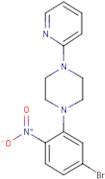 1-(5-Bromo-2-nitrophenyl)-4-(pyridin-2-yl)piperazine