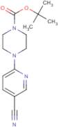 1-(5-Cyanopyridin-2-yl)piperazine, N-BOC protected