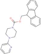 1-(Pyridin-2-yl)piperazine, N-FMOC protected