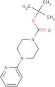 1-(Pyridin-2-yl)piperazine, N-BOC protected