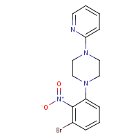 1-(3-Bromo-2-nitrophenyl)-4-(pyridin-2-yl)piperazine