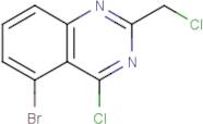 5-bromo-4-chloro-2-(chloromethyl)quinazoline