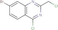 7-bromo-4-chloro-2-(chloromethyl)quinazoline