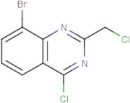 8-bromo-4-chloro-2-(chloromethyl)quinazoline