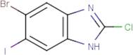 5-Bromo-2-chloro-6-iodo-1H-benzimidazole